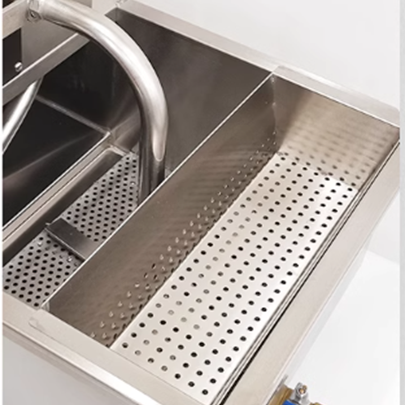 Oil Filter Truck Commercial 48L Large Capacity Fryer Oil Filter Machine Oil Filter Fried Chicken Shop Special Equipment 220V