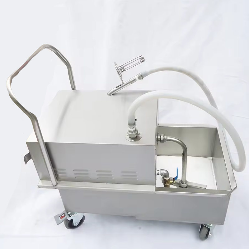 220V370W30L Oil Filter Frying Machine Chicken Filter