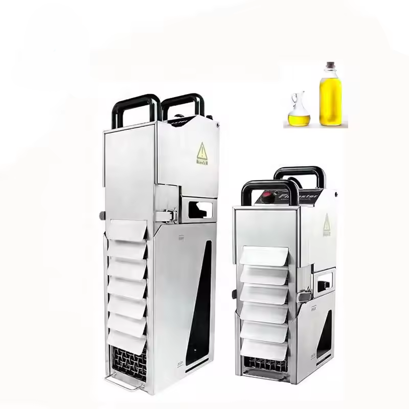 Internal Filtration Small Automatic Oil Cleaning Equipment Edible Oil Filter Machine
