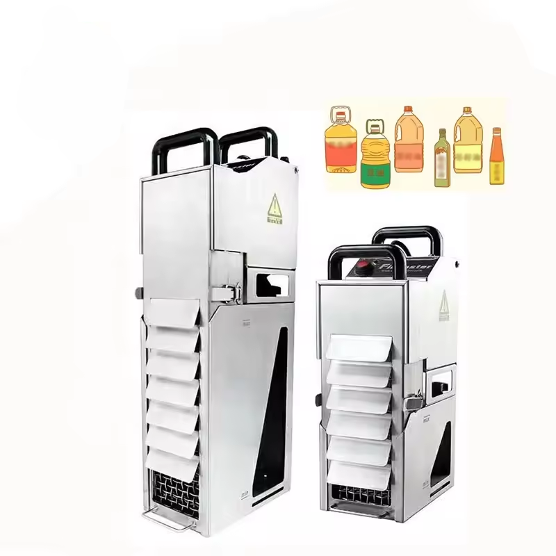 Internal Filtration Small Automatic Oil Cleaning Equipment Edible Oil Filter Machine