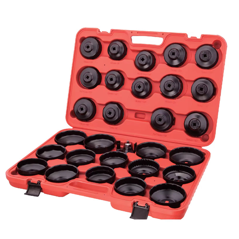 Filter Wrench Set 30 Pcs Steel Oil Filter Cap Wrench Tool For Mercedes Benz Dodge Bmw And More