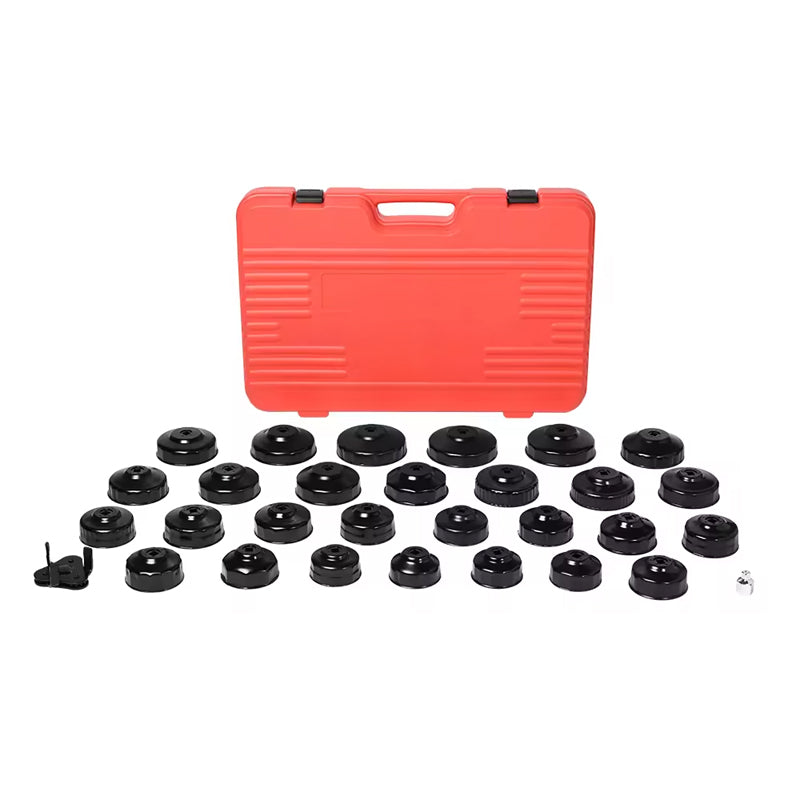Filter Wrench Set 30 Pcs Steel Oil Filter Cap Wrench Tool For Mercedes Benz Dodge Bmw And More
