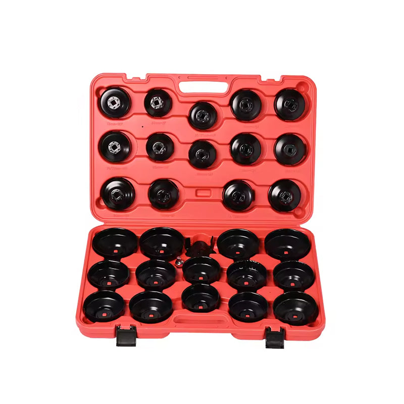 Filter Wrench Set 30 Pcs Steel Oil Filter Cap Wrench Tool For Mercedes Benz Dodge Bmw And More