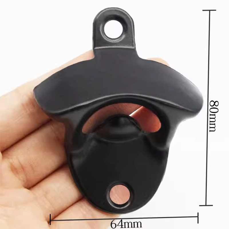 Corkscrews & Wine Bottle Openers Zinc Alloy Wall Mounted Bottle Opener 100 Pieces Rustic Classic Wall Mounted for Home Bar and Man Den