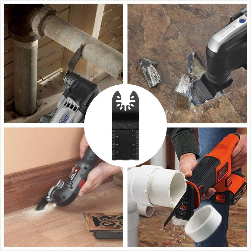 50pcs Oscillating Tool Blades Professional Universal Oscillating Saw Blades Wood Multi-Tool Blades Compatible