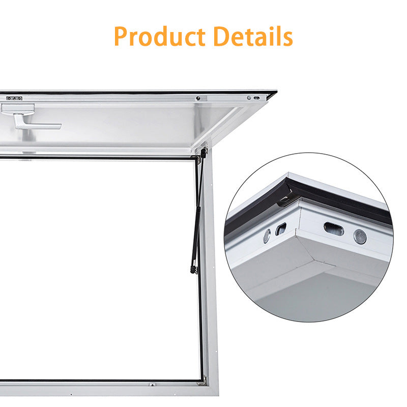 Commercial Mobile Food Truck Windows, Service Screen Windows, Service Doors