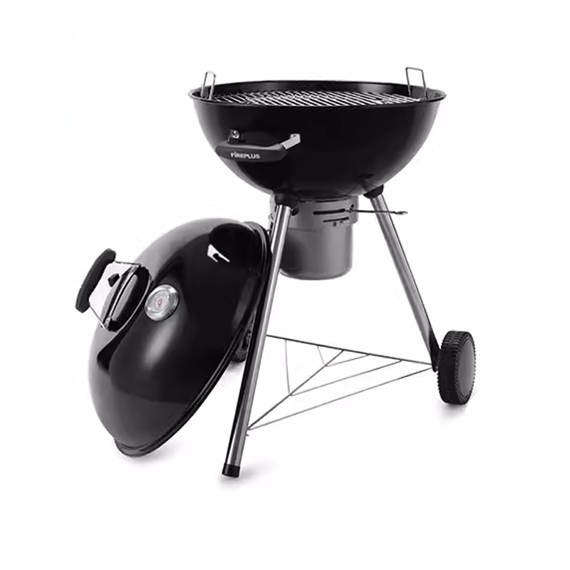 Barbecue Oven Home Villa Outdoor Round Apple Stew Oven Courtyard Charcoal Outdoor Carbon Barbecue Rack