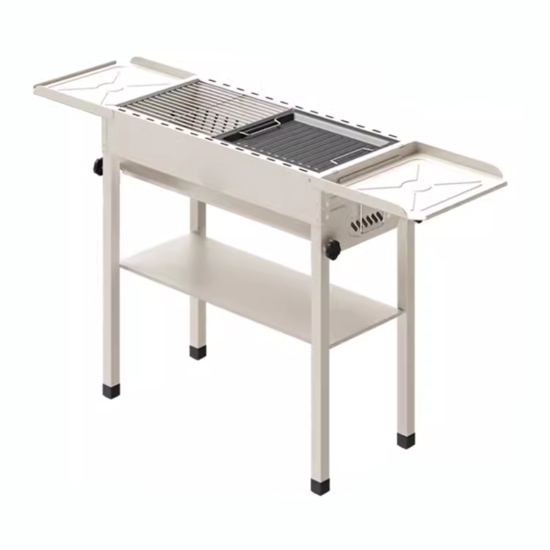 Large Barbecue Grill Outdoor Stove Household Barbecue Commercial Smokeless Charcoal Grill Charcoal Grill Portable Tool