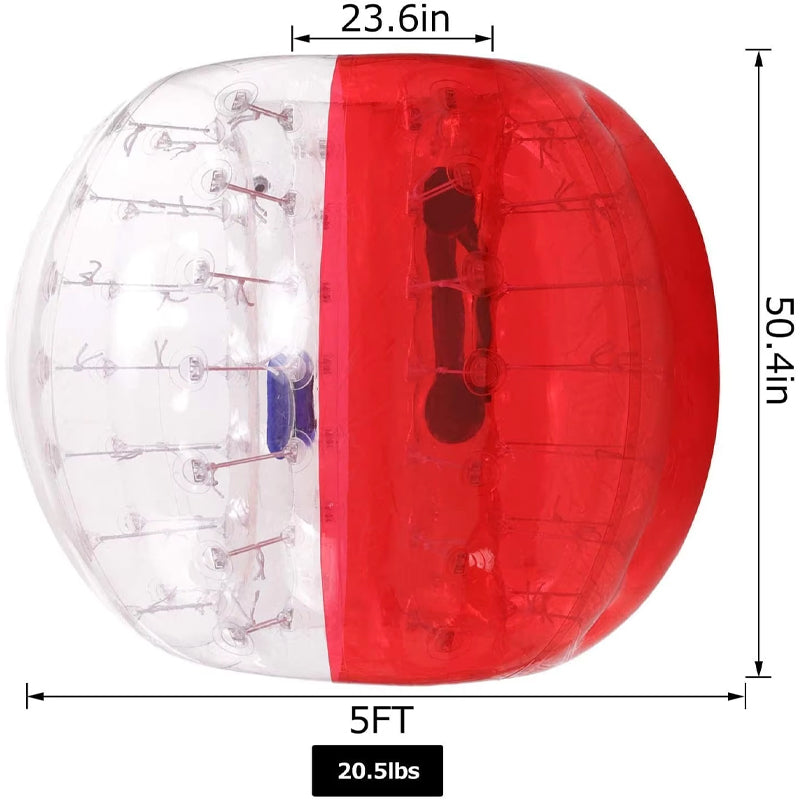Inflatable Human Hamster 5Ft/1.5M Zorb Ball Inflatable Bumper Ball Pvc Human Bubble Soccer Balls