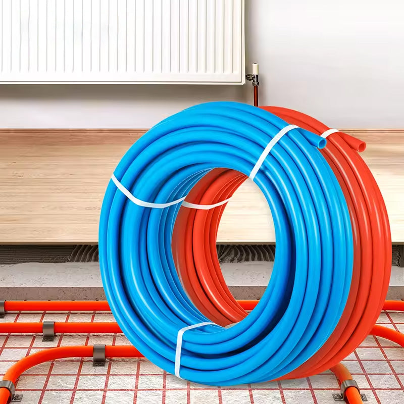 PEX Pipes HVAC Fitting Expander Air Conditioner Gas Type 2 Rolls of 1/2 Inch X 100 Feet PEX Tubing Non Oxygen Barrier