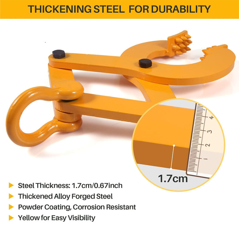Pallet Puller, 1T/2204LBS Pallet Jack Steel Puller, Hook Puller Lifting Tool For Forklift Chain