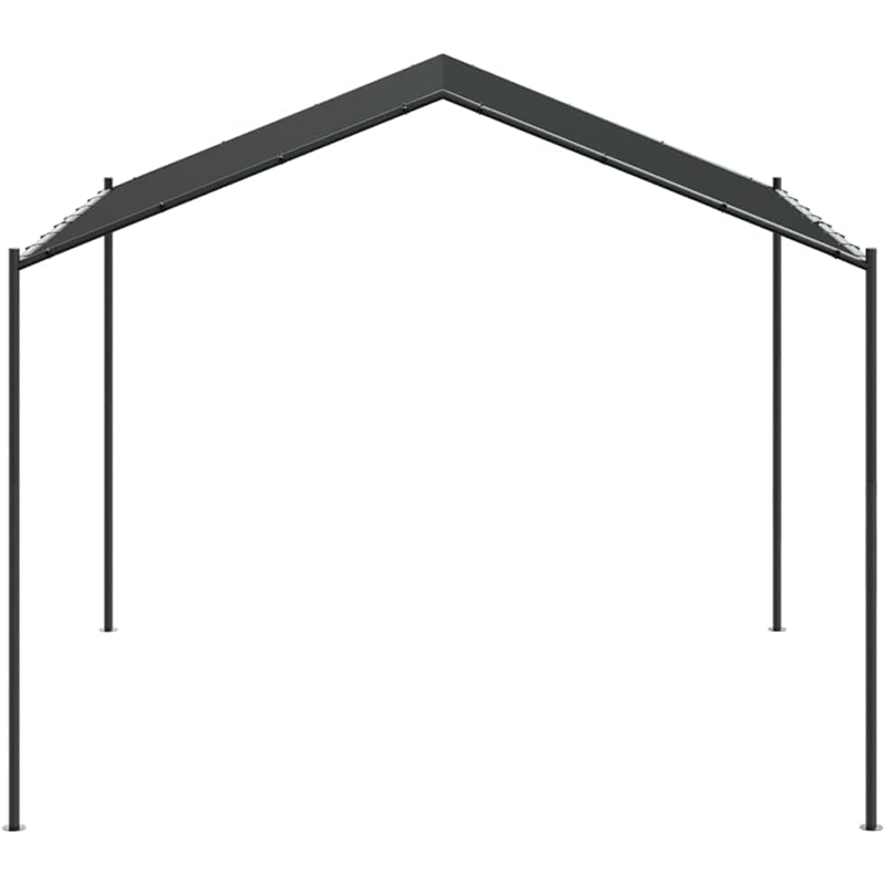 Patio Gazebo Party Tent Garden Tent Gazebo Garden Furniture Garden Tools Barbecue Roof Pergola Patio Gazebo 4 x 3 m (l x w) Powder Coated Steel Anthracite