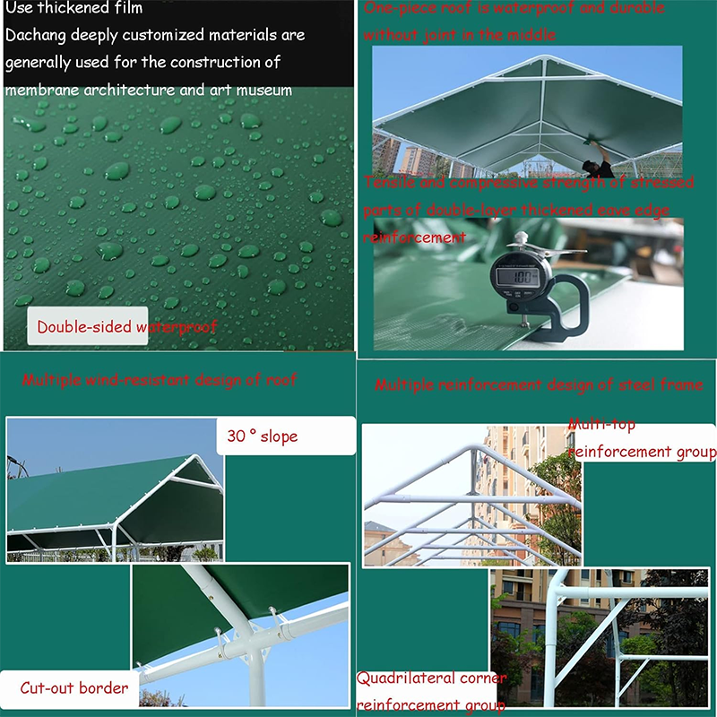 Patio Gazebo , Canopy with powder coated steel frame, easy to assemble portable, suitable for party tent, outdoor events, wedding, garden, 6 legs