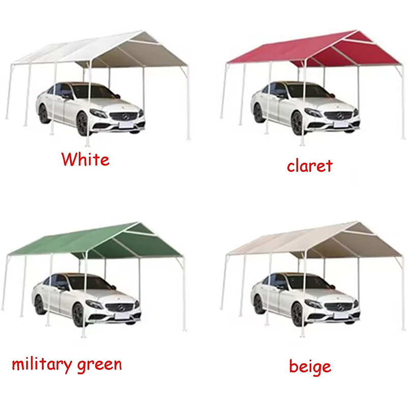 Patio Gazebo , Canopy with powder coated steel frame, easy to assemble portable, suitable for party tent, outdoor events, wedding, garden, 6 legs