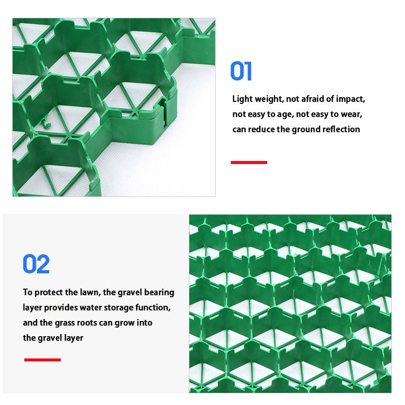 Plant Grass Grid, Garden Greening Plant Grass Grid, Fire Access Parking Lot