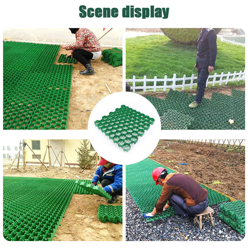 Plant Grass Grid, Garden Greening Plant Grass Grid, Fire Access Parking Lot