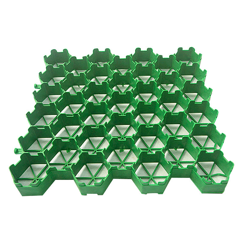 Plastic HDPE Flat Reinforced Grass Grid, Landscaping Lawn Slope Protection, Used For Parking Lot/Fire Passage