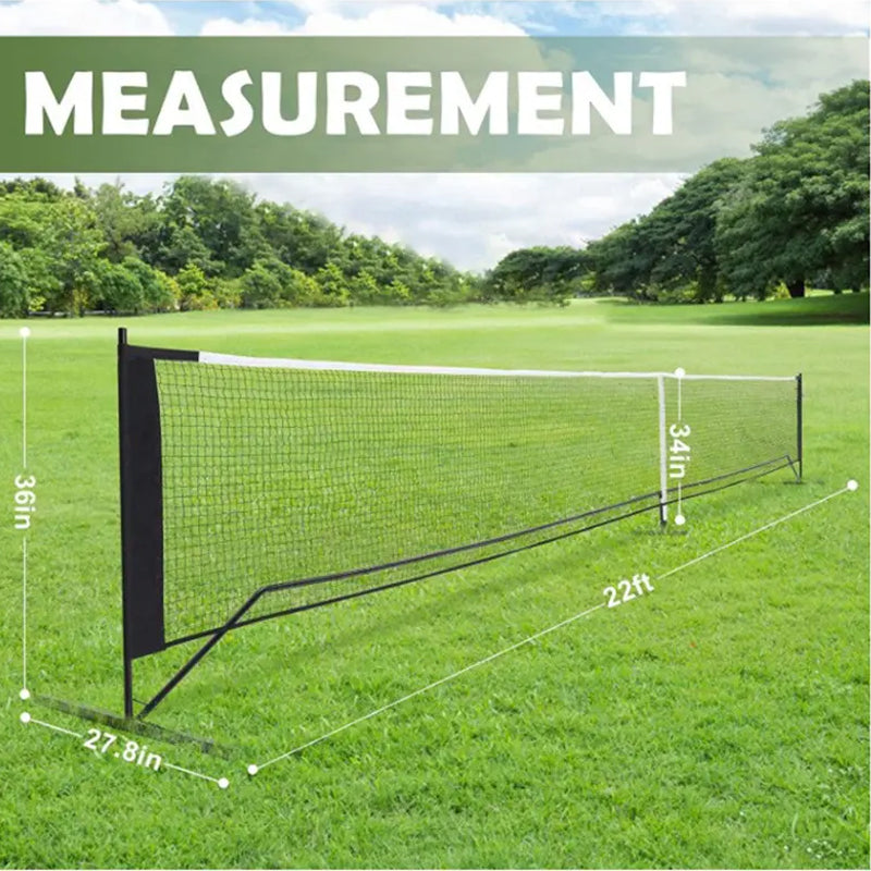 Portable Pickleball Nets Set Pickleball Net Outdoor Pickleball Nets Profesional Pickle Ball Game Net Carrying Bag