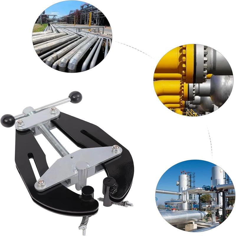 Pipe Alignment Clamp 1.96 to 5.9 inch with Quick Acting Screws for Pipe Fitting Fit Up Welding