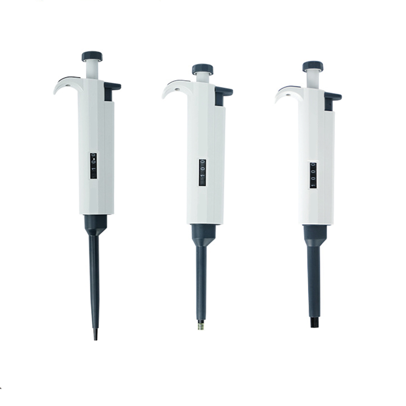 Lab Micropipette Kit 0.5-10μl 10-100μl 100-1000μl Single Channel (3 pcs),ideal for laboratories, industrial sectors, food, and cosmetic experiments