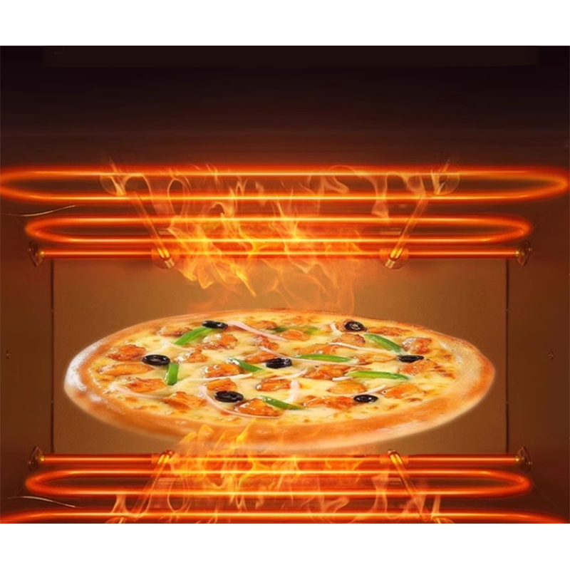 2KW Stainless Steel Single Layer Pizza Oven