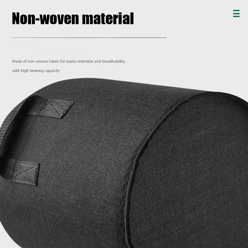 Felt Growing Bag Vegetable Strawberry Potato Growing Bucket Gardening Portable Plant Bucket