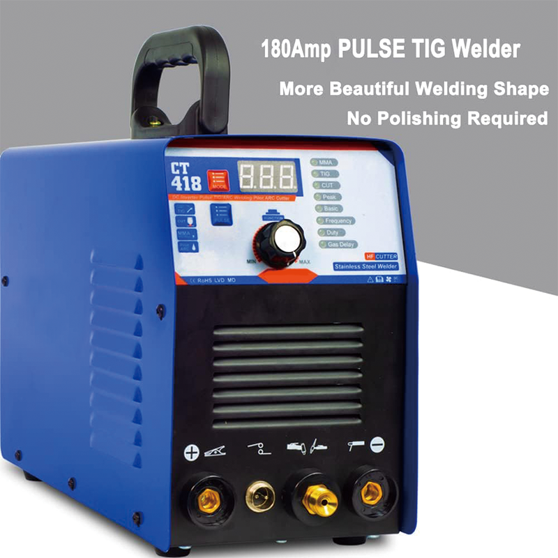Plasma Cutter,3 in 1 Combo Welding Machine, 40A,110/220V Dual Voltage Digital Display Portable Welder Machine,for Cut Aluminum and Stainless Steel