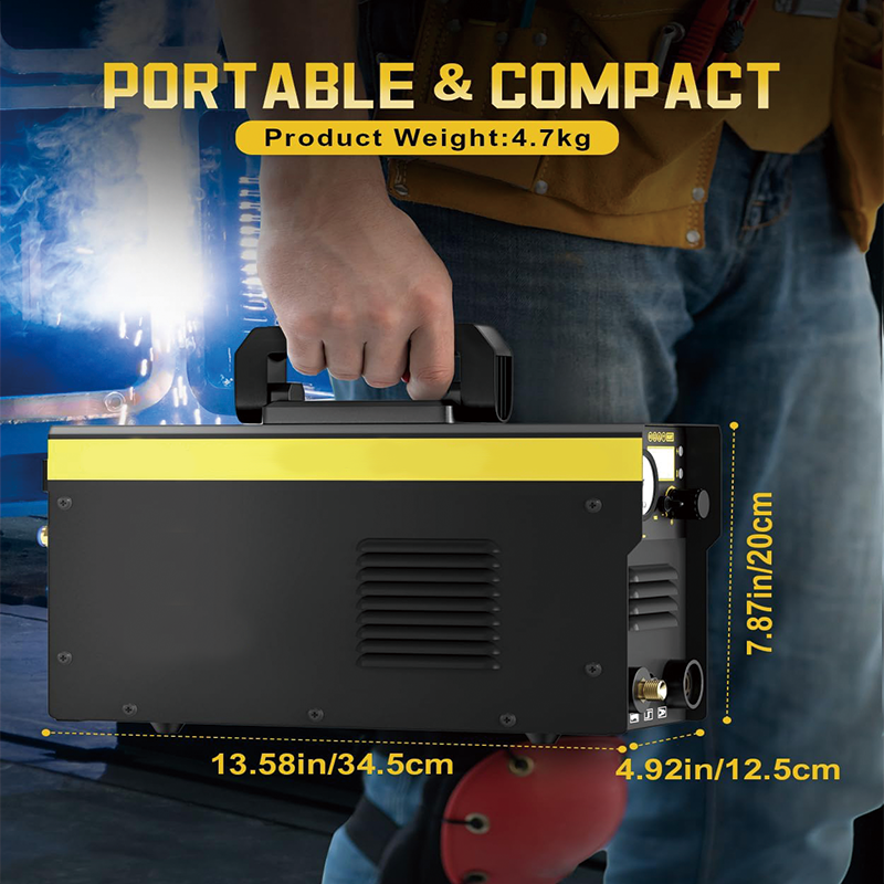 50Amp Plasma Cutter,Air Plasma Cutter Machine 110V/220V,IGBT Inverter Metal Cutting Equipment for Clean Cut Aluminum and Stainless Steel