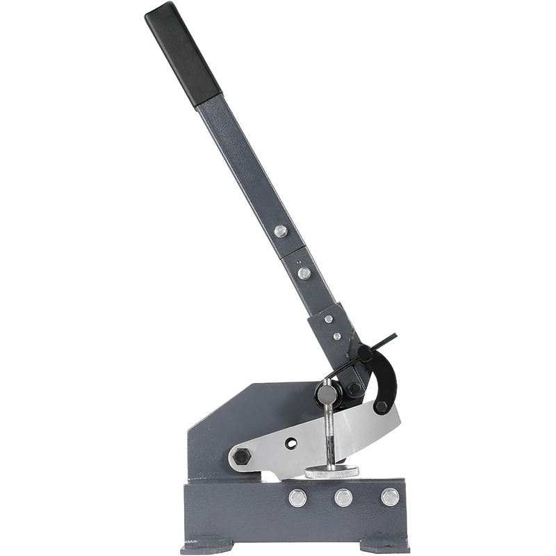 6" Manual Hand Plate Shear, Metal Shears, Cutter Scissors Heavy Duty Roll Press Machine for Crafts Thick Steel Crafting, DIY Enthusiasts