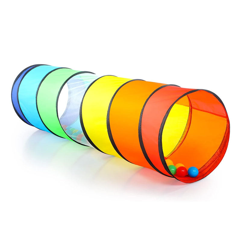 Children's Tunnel Tent, Colorful Pop-up Crawling Tunnel Toy With Breathable Mesh, Foldable, Suitable For Infants And Toddlers To Play