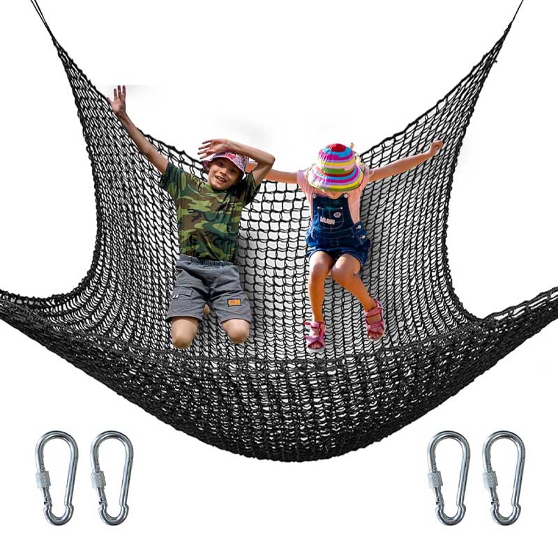 9.8X9.8 Feet, Children's Playground, Net Climbing Cargo Net Game Net Playground