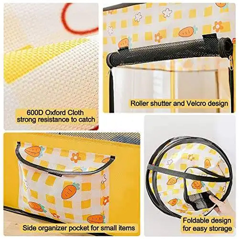 Pet Playpen, Foldable Dog Playpen, Exercise Kennel Tent For Puppy, Dog, Cat, Rabbit, Great For Indoor Outdoor Travel