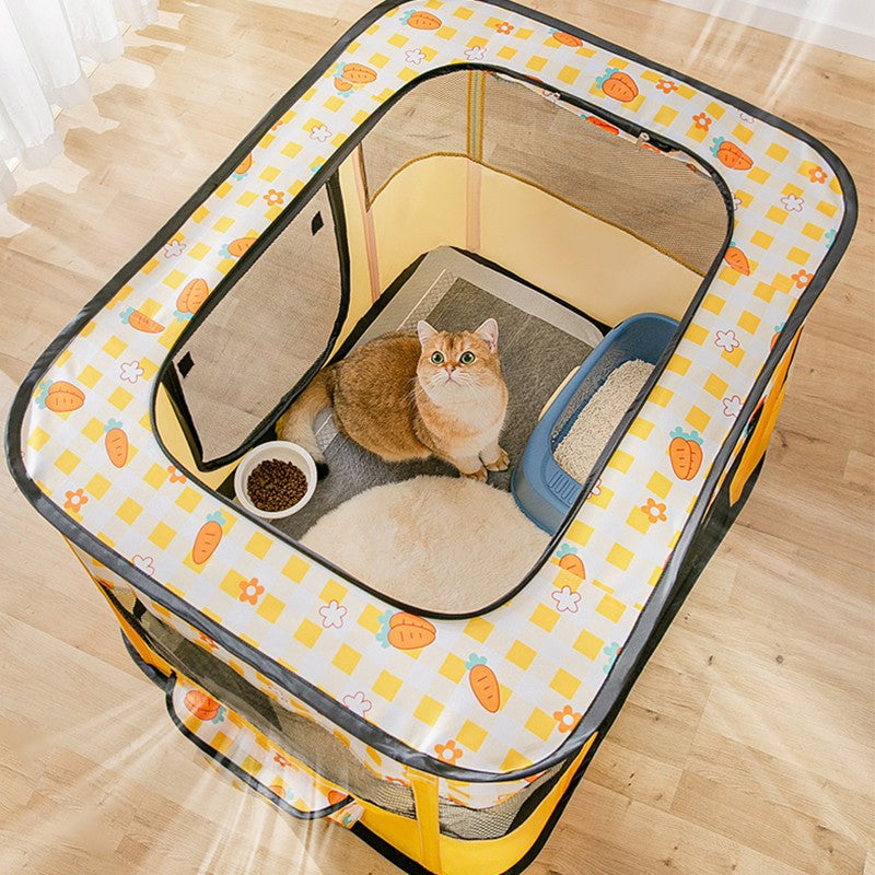 Pet Playpen, Foldable Dog Playpen, Exercise Kennel Tent For Puppy, Dog, Cat, Rabbit, Great For Indoor Outdoor Travel