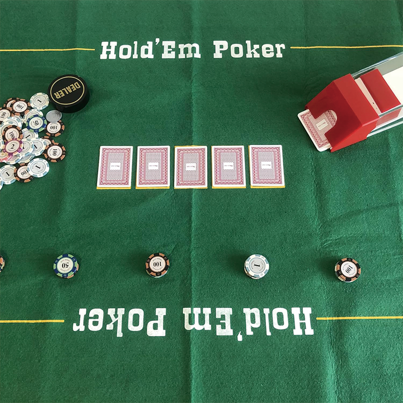 Poker Table Top, 36" x 72" Green Casino Felts Table Top, Poker Table Game Mat for Poker Game Night Events Theme Party Fundraisers & Gatherings
