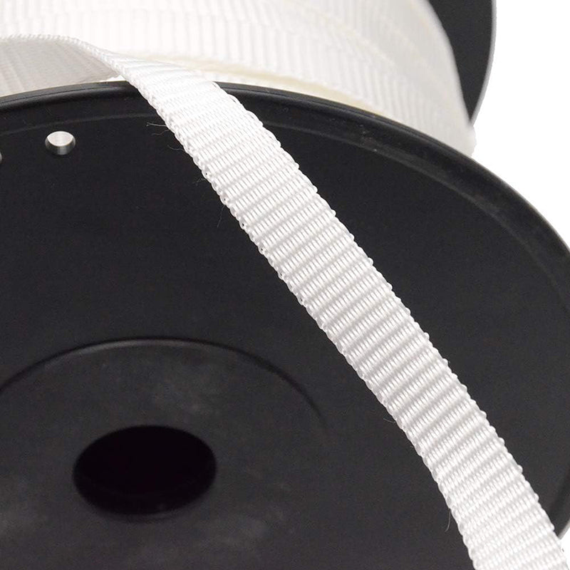 Heavy Duty 5/8" 328FT Polyester Pulling Tape Woven Cord Strapping 1250 lb Pull Tape Mule Webbing