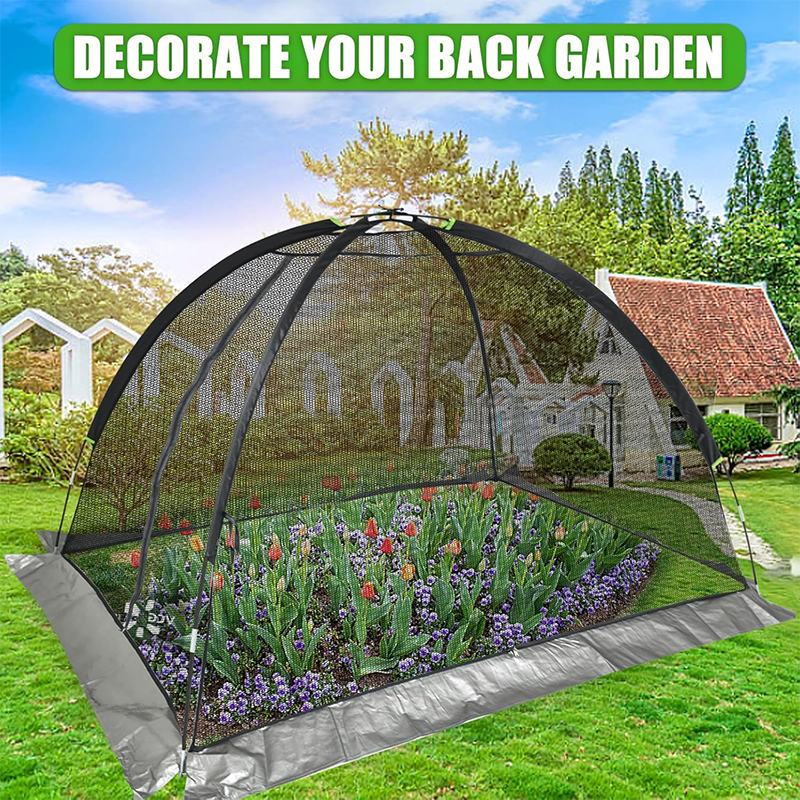 Pond Cover , Koi Pond Dome Cover, Pond Protection Dome Net, Pond Leaf Net, Pond Cover, Dome Tent, 10x8ft Pond Net Cover