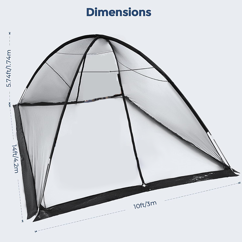 Pond Net Cover, 10×14ft Pond Cover with 2 Doors, Pond Net Tent with 4 Ropes, 16 Stakes and Fiberglass Poles, Pond Net for Koi, Outdoor Pond, Pool and Garden, Black