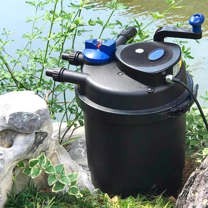 CPF-5000 Pond Bio Pressure Filter 2400 Gallon Swimming Pool Fish Pond Pump Filter Pond Filter