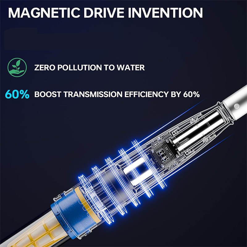 Cordless Pool Vacuum With Extension Pool Pole, Handheld Vacuum For Above Ground Pools, Spas, Hot Tubs, Ponds And Lap Pools