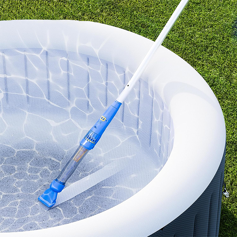Cordless Pool Vacuum With Extension Pool Pole, Handheld Vacuum For Above Ground Pools, Spas, Hot Tubs, Ponds And Lap Pools