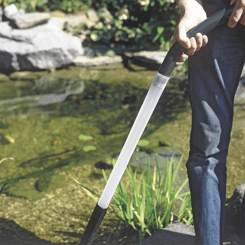 Pond Vacuums Swimming Pool Fish Pond Suction Machine Large Pond Filter Cleaning Sludge Suction Machine Suction Pump Extra Long Rod