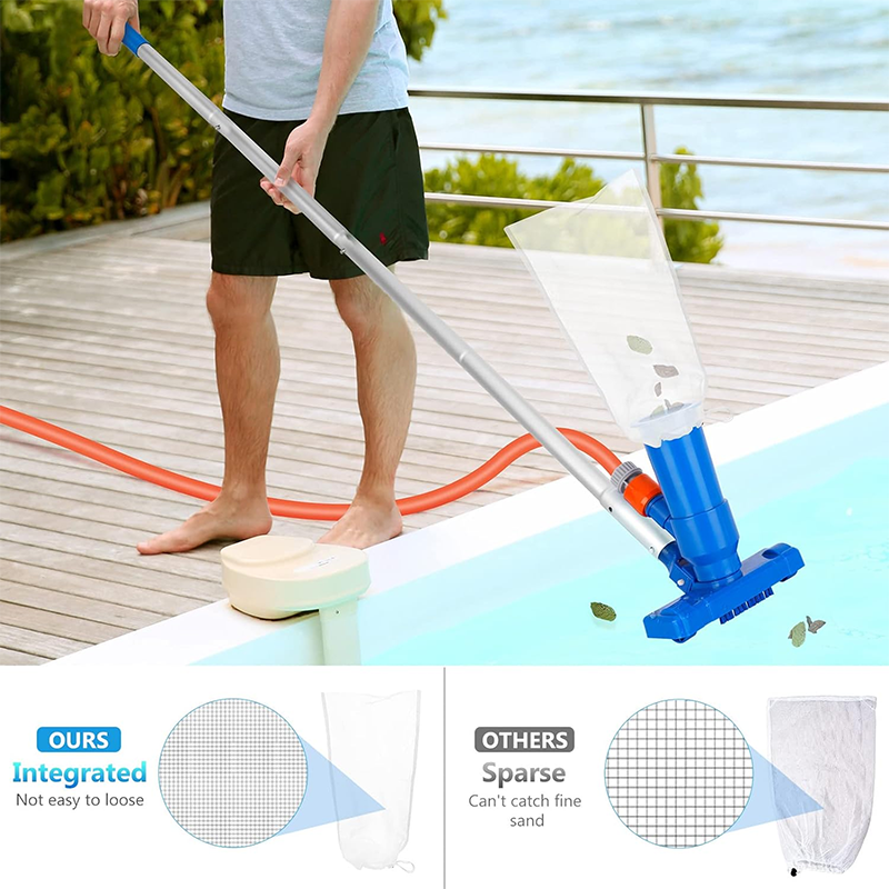 Pool Cleaners - Pool Vacuums for Above Ground Pools, Portable Pool Skimmer Pool Cleaning Kits, Pool Vacuum Jet Pool Cleaner Accessories for Ponds Fountains Spas
