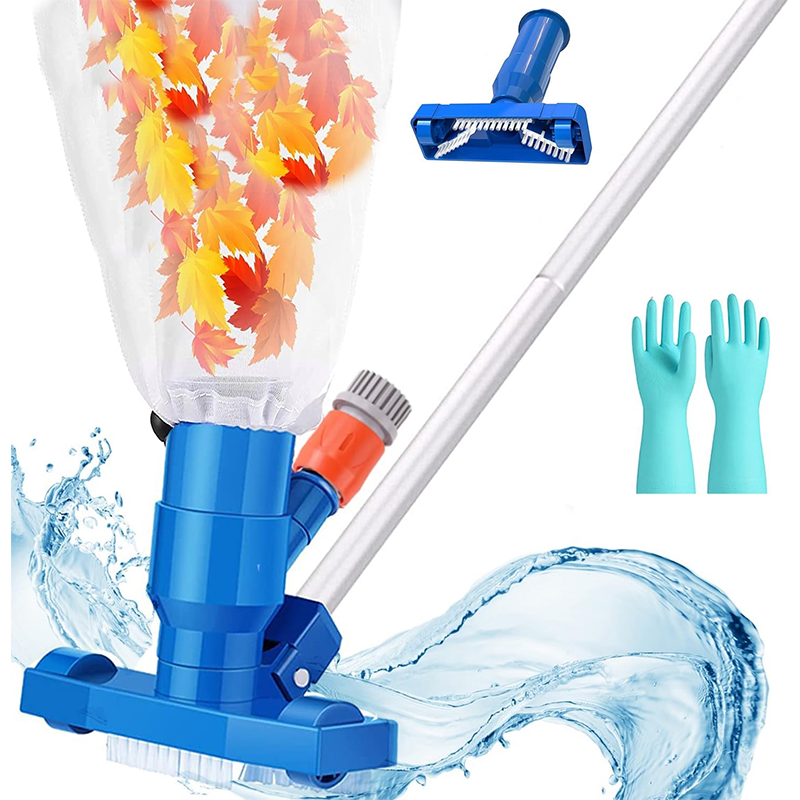 Pool Spa Jet Vacuum Cleaner Portable Cleaning Tool Kit Spa Fish Pond Fountain Vacuum Cleaner Brush Spa Vacuum Cleaner