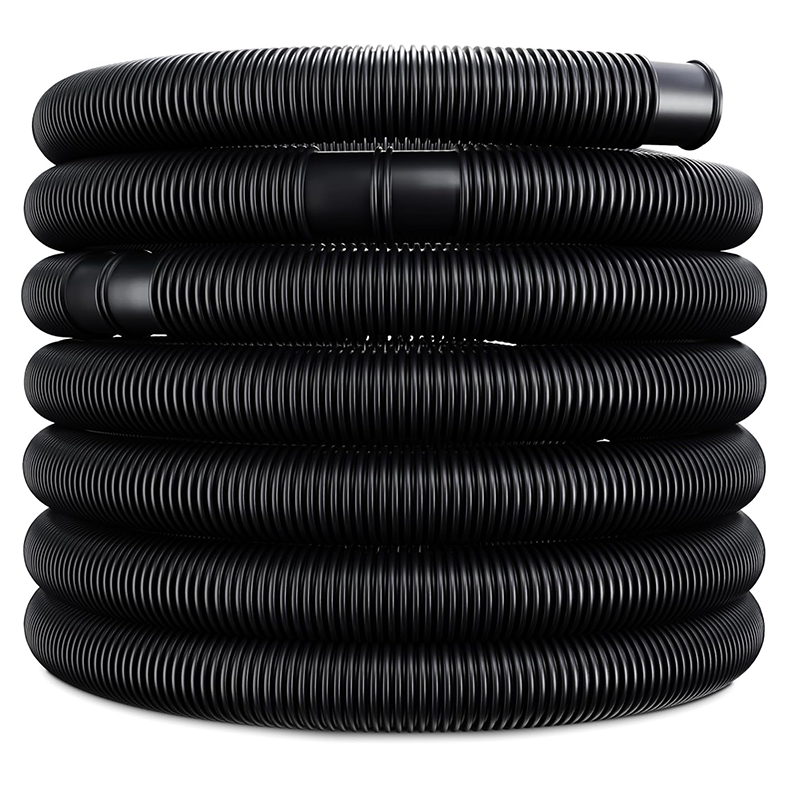 Pool Hose 14m Diameter 32mm Black Flexible Sleeve Pool Hose Pump Hose Water Hose Suction Hose
