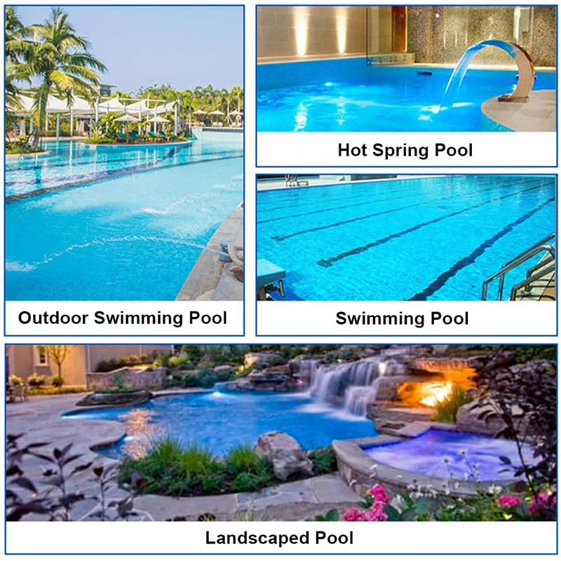 Stainless Steel Garden Water Feature Swimming Pool Waterfall Fountain - Outdoor Pond Waterfall for Pool Decoration, 60cm*30cm