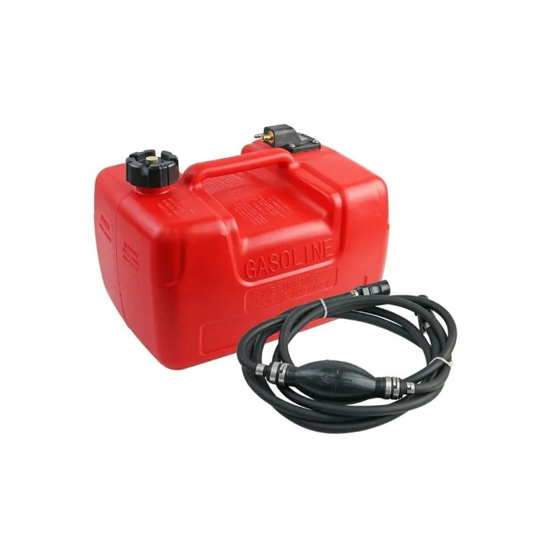 12L Boat Outboard Portable Fuel Tank Oil Box With Yamaha Connector Fuel Hose For Boats Yacht Engine