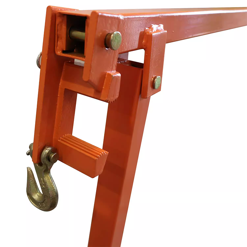 Post Puller, T Post Puller Fence Post Puller Heavy Duty Fence Post Puller with 47 Inch Lifting Chain and TP Post Puller Plate Puller TP Post Puller for Round Fence Posts TP Stake Sign Post