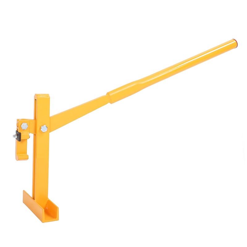 Heavy Duty Post Puller Set with Lifting Chain Puller, Fence Post Removal Puller, Stainless Steel Metal Lifter with Handle for Ranch Farm, Wood Post Puller for Round Fence Post Tree
