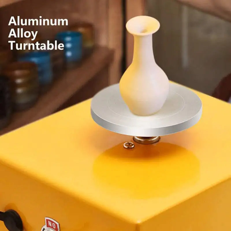 Mini Electric Pottery Wheel Machine Adjustable Speed 30W Small Style Electric Pottery Wheel Machine