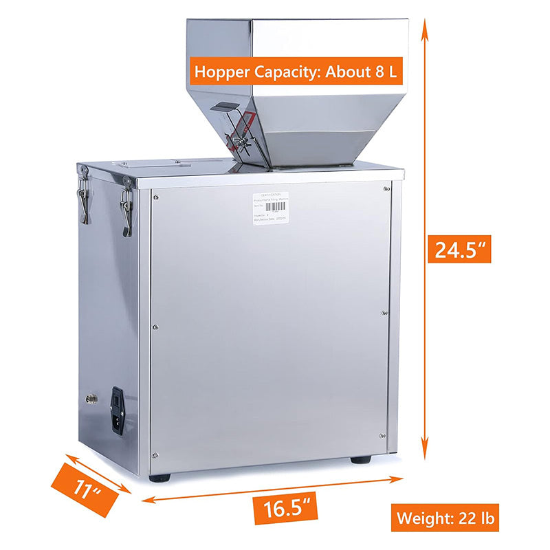 Powder Filling Machine 1-200G Particle Filling Machine Automatic Powder Particle Dispenser For Flour Beans